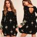 Free People Dresses | Free People Black Embroidered Swing Dress Size Small | Color: Black | Size: S