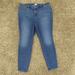 Athleta Jeans | Athleta Jeans Women's 22x Plus Size Sculptek Ultra Skinny True Blue Denim | Color: Blue | Size: 22