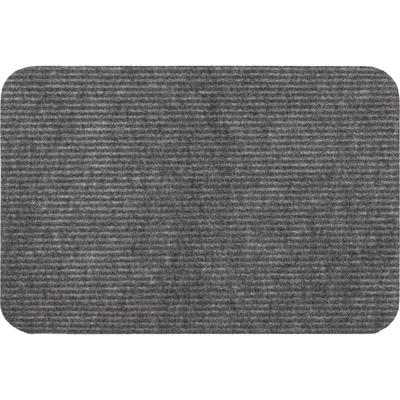 Ribbed Utility Mat Door Mat by Mohawk Home in Grey (Size 24