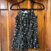 Jessica Simpson Dresses | Jessica Simpson Girls 4t Black Floral Print Sundress Nwot | Color: Black | Size: 4tg