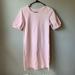 Madewell Dresses | Madewell Short Sleeve Dress Size Xs | Color: Pink | Size: Xs