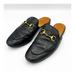 Gucci Shoes | Gucci Princetown Horsebit Mule Leather Flat Loafer Slipper Black Size 37.5/ 7.5 | Color: Black | Size: 37.5eu