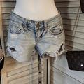 American Eagle Outfitters Shorts | American Eagle Brand Denim Shorts | Color: Blue | Size: 0