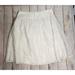 Lilly Pulitzer Skirts | Lilly Pulitzer Women's Silk Blend Embroidered White Dilsey A-Line Skirt Sz 2 | Color: White | Size: 2