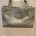Coach Bags | Coach Penelope Carryall Turnlock Handbag F16531 | Color: Gray | Size: Os