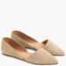 J. Crew Shoes | Jcrew Zoe Suede D'orsay Flatssize 8 1/2 | Color: Tan | Size: 8.5