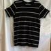 Brandy Melville Dresses | Brandy Melville Junior’s One Size Black White Stripe Short Sleeve T-Shirt Dress | Color: Black/White | Size: One Size