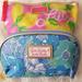 Lilly Pulitzer Bags | Lilly Pulitzer For Este Lauder 2 Make-Up Bags | Color: Green/Pink | Size: Os