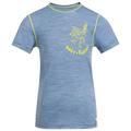 Jack Wolfskin - Kid's Merino Graphic T - Merinoshirt Gr 176 blau