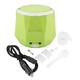 Mini Rice Cooker, 1.3L Electric Rice Cooker and Steamer, Portable Travel Steamer Small Non-Stick Pot, All-in-1 Multi Cooker Stainless Waterproof(Green)