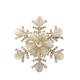 Brooches Brooches Brooch Pin Christmas Brooches for Women Decoration Hair Brooches Snowflake Flower Brooch Pin for Women Brooch Pins Gift (Color : A) Brooches (A B)