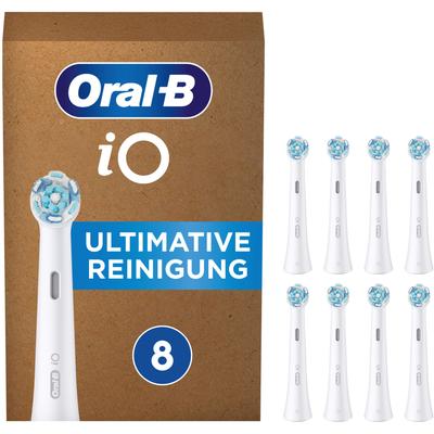 Aufsteckbürste ORAL-B "iO" Zahnbürstenköpfe Gr. 8 St., weiß