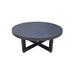 Round Outdoor Patio Coffee Table