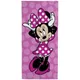 Disney Minnie Mouse Cartoon Bath Pool Pink Beach Towel Absorbent for Children Gifts Swimming Towel