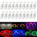 10/20PCS Nuovo T5 LED W3W W1.2W 74 286 Super Luminoso pannocchia Luci Cuneo Cruscotto Indicatore di Avvertimento Auto Strumento Cluster lampada