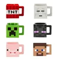 Tasse à café Minecraft 3D capacité de 230 ml TNT coolie nights peur prairie overrose et cheval