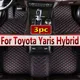 Car Floor Mats For Toyota Yaris Hybrid Mazda2 MXPH11 2021 2022 2023 Waterproof Protective Pad