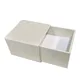 White ring box Not Sell Separately Sell Together With Ring Only without logo fit dropshipping