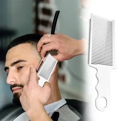 Verblassen Kamm profession elle Friseur Clipper Mischung Flat Top Haars chneidekamm für Männer hitze beständige Fade Kamm Salon Styling-Tools