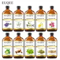 EUQEE Natural Essential Oil with Glass Dropper for Diffuser 118ml Lavender Cinnamon Palo Santo