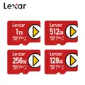 Lexar Original Micro SD Card 128 Go Play A1 V10 TF Card 256 Go V30 A2 512 Go 1 To Flash Memory Card