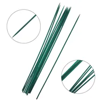 10pcs 40cm grüne Pflanzens tütz stangen Stöcke Blumengarten Pflanzen pfahl Feiertags dekorationen