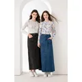 AS AW 2024 primavera estate maxi gonna di jeans per abbigliamento donna no any stretch (spedizione