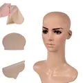 1pc New Funny Latex Skin Fake Bald Head Unisex Fancy Film Party Dress Skin Head Wig Cap Latex Mask