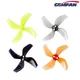 4Pairs 8Pcs GEMFAN D51 2020 2x2x4 2 zoll 50 3mm 4-Klinge PC propeller 1 5mm für RC FPV Racing