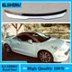 Rear Trunk Spoiler Wing for PEUGEOT RCZ 2010 2011 2012 2013 2014 2015 ABS Plastic Glossy Black Car