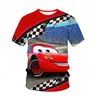 Sonic Tops For children's Clothing 2024 New Summer Casual Kids t-Shirt Boy Child Tee Shirt Car