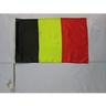 AZ FLAG Bandiera per Auto Belgio 45x30cm - BANDIERINA da Auto Belga 30 x 45 cm
