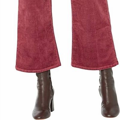 PAIGE Leenah Ankle Jeans - Red