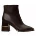 Tory Burch Leather Ankle Boot - Brown