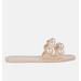 London Rag Pearla Faux Pearl Detail Jelly Flats - Brown - US 8