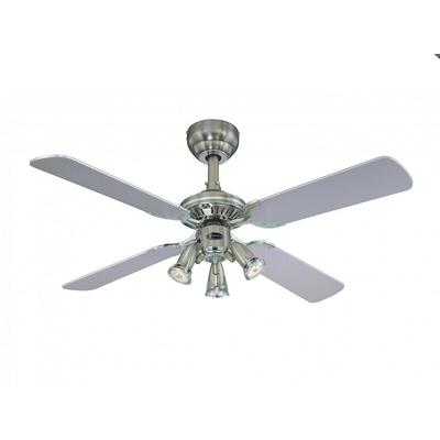 Deckenventilator Princess Euro Zinn 105 cm mit Leuchte