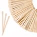 Wooden Wax Sticks - Eyebrow Lip Nose Small Waxing Applicator Sticks for Hair Removal and Smooth Skin - Spa and Home Usage