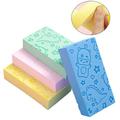 4 Pcs Sponges Bath & Shower Products Clean Printing Exfoliater Reusable Infant Baby