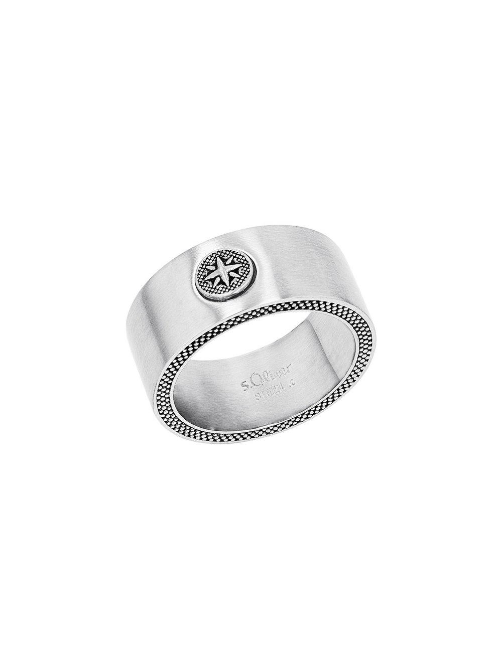 s.Oliver Ring Herren schwarz, 66 Image