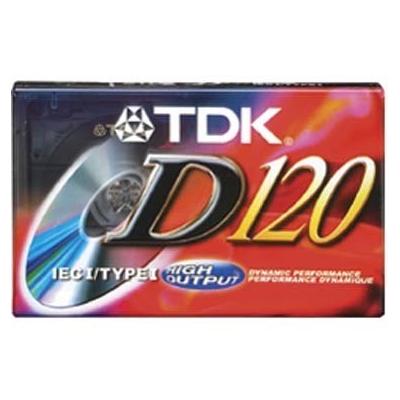 TDK Normal Bias 120 Min Audio Cassette 1 PK