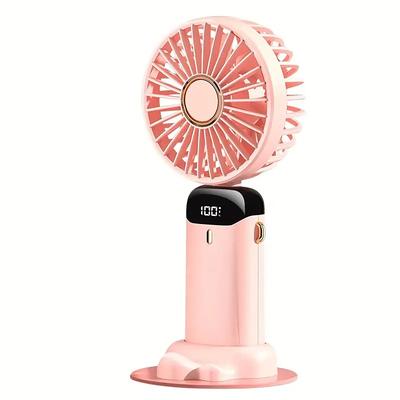 Waist Fan with 10000mAh Battery – Multifunction Necklace Fan, Strong Airflow 3-Speed Personal Cooling Fan for Outdoor Work
