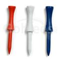 Golf Tees Etc Step Down Red White Blue Color Golf Tees 2 3/4 Inch Strong & Light Weight Accessory Tool For Golf Sports - (200 Of Pack)