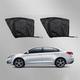 2pcs Car Styling Accessories Sun Shade Auto UV Protect Curtain Side Window Sunshade Mesh Sun Visor Protection Window Films