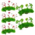 5 pieces for fish tank decoration plastic fish tank plants plastic fish tank plants decoration.