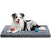 Western Home Dog Crate Bed for Small Medium Large Dogs for 30/36/42 inch Crate Pad Dog Beds for Pet Bed Washable and Bottom Anti-Slip Thin Dog Pad Mat