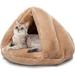 1pc Pet Fleece-Lined Sleeping Bag Travel Pet Bed Cat Blanket Wool Cat Cave Fleece Sleeping Bag Puppy Cat Bed Plushy Pets Dog Sofa Pet Nest Dog House Polyester The Cat Dog Bed