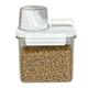 Pet Food Container Cat Food Container with Seal Buckles clear Plastic Airtight