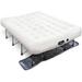 Ivation EZ-Bed (Queen) Air Mattress with Frame & Rolling Case Self Inflatable Blow Up Bed Auto Shut-Off Comfortable Surface AirBed Best for Guest Travel Vacation Camping