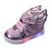 rinsvye Children Kids Baby Girls Sneakers Bling Led Light Luminous Sport Shoes Toddler Shoes 9 Ballet Shoes for Girls Boys Size 2 Shoes Baby Non Slip 6-12 Month Shoes Tennis Shoes Girls 10c Shoes for