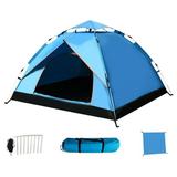 Camping Tents Clearance! Camping Tents 3 Person Camping Tents Instant Set Up Camping Tents Beach Tent Sun Shade Shelter With Protection Fiberglass Rodscarry Bag Stakes Guy Lines Included